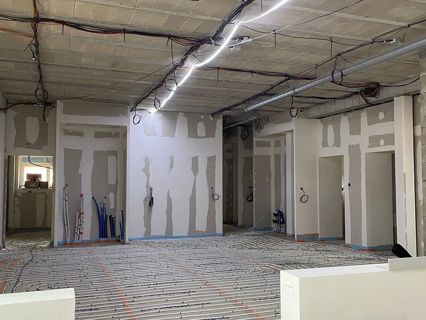 travaux de construction
