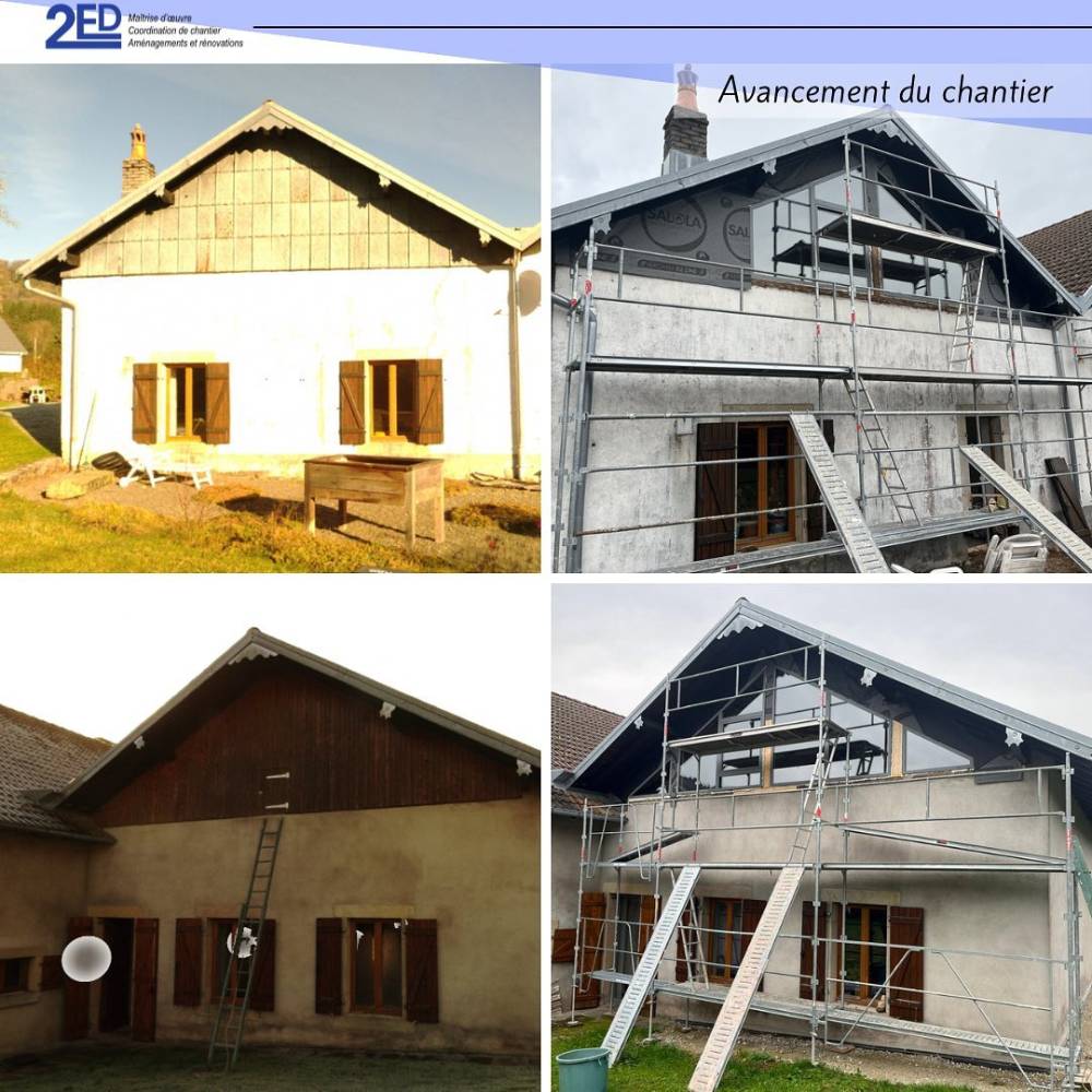 avancement chantier