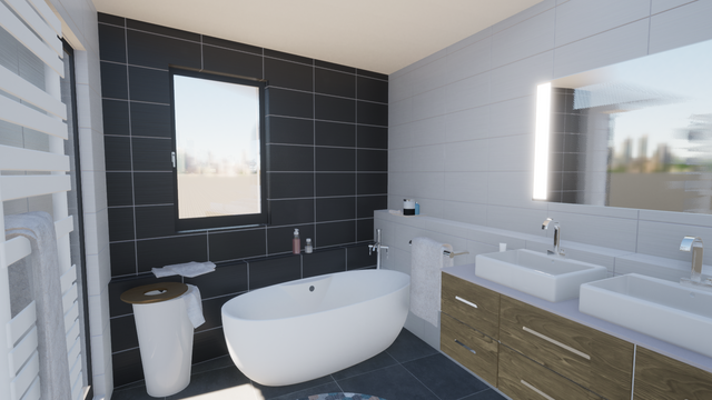 salle de bain 3D